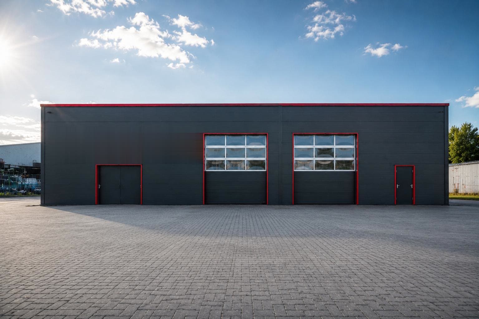 Produktionsgebäude von M24 Elements